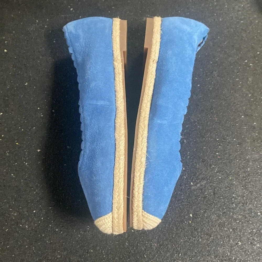 Isaac Mizrahi Women's Blue Espadrille Flats NWOT